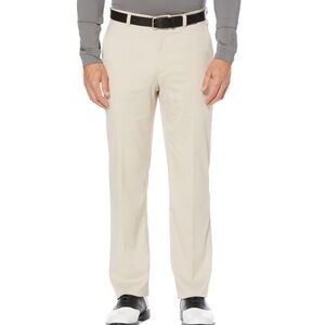 New! PGA Tour Men's Flat-Front Golf Pants, Size 34x30